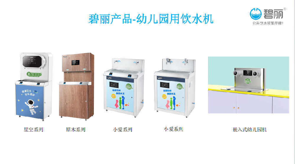 小朋友愛喝水的法寶，碧麗幼兒園飲水設備少不了..
